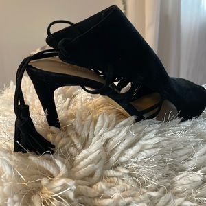 Lord and Taylor Black Noir Sexy Shoe 8.5 Size Never Worn in Original Packaging